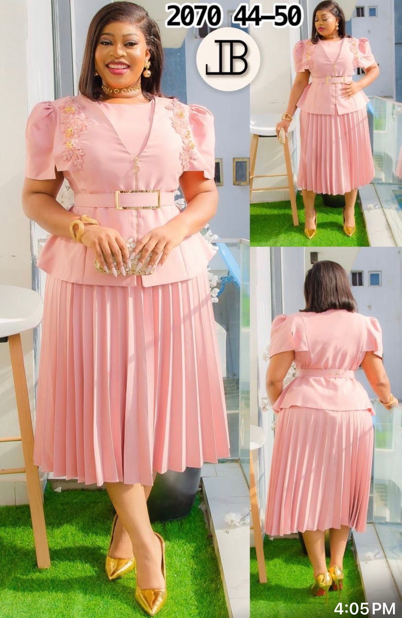 ✨ Royal Elegance Pleated Dress Collection ✨